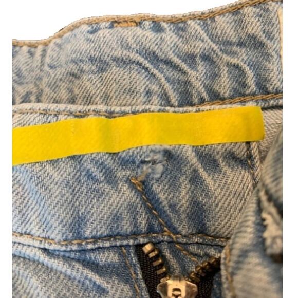 Rag & Bone Logan Mid Rise-Wide Leg Jeans–Light Wash Denim-Cotton Blend–Womens-27 - Picture 3 of 8